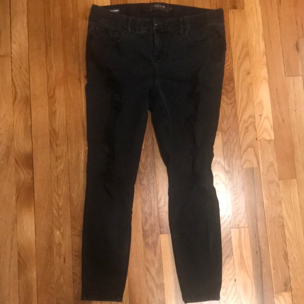 Torrid size 16R, black jeans